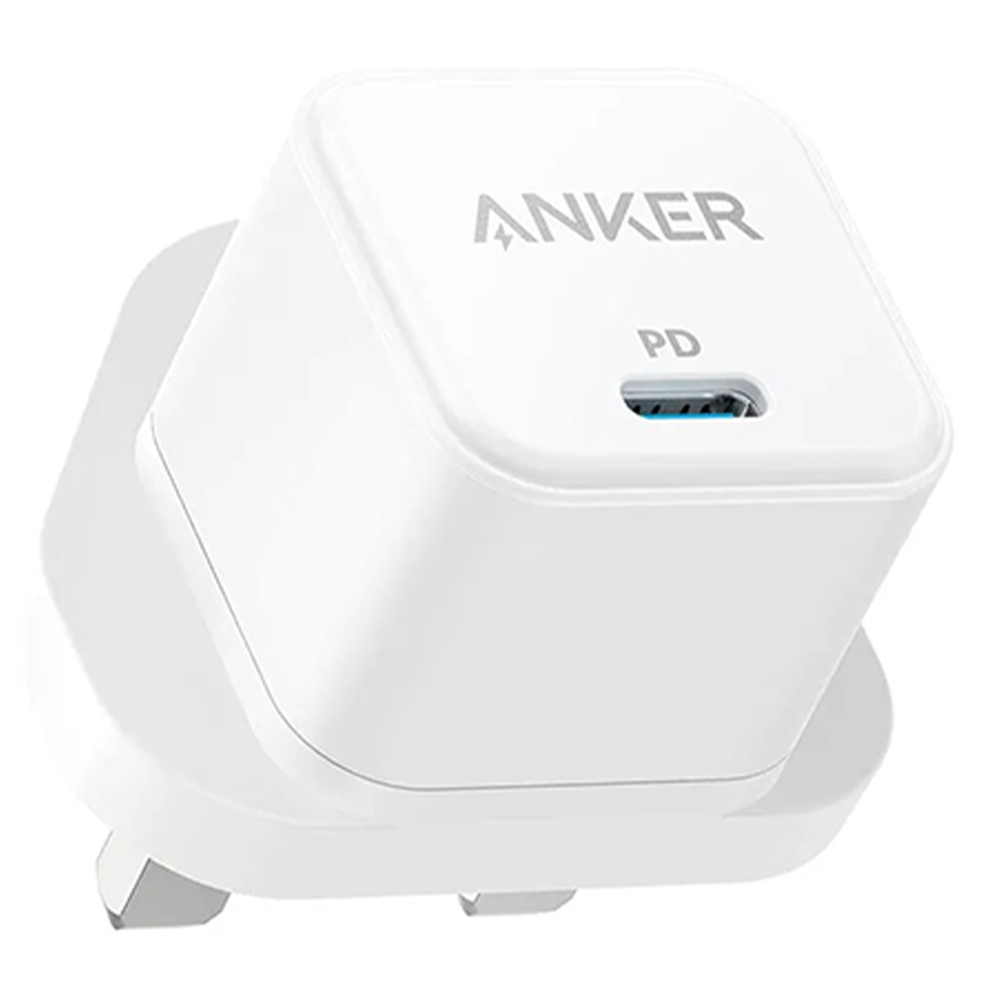 Anker A2149 PowerPort III 20W UK 3 Pin Cube Charger