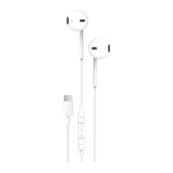 Porodo Soundtec Stereo Earphones with Type-C Connector