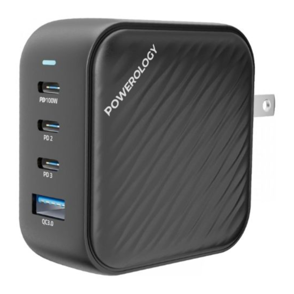 Powerology 100W Triple PD GaN Charger